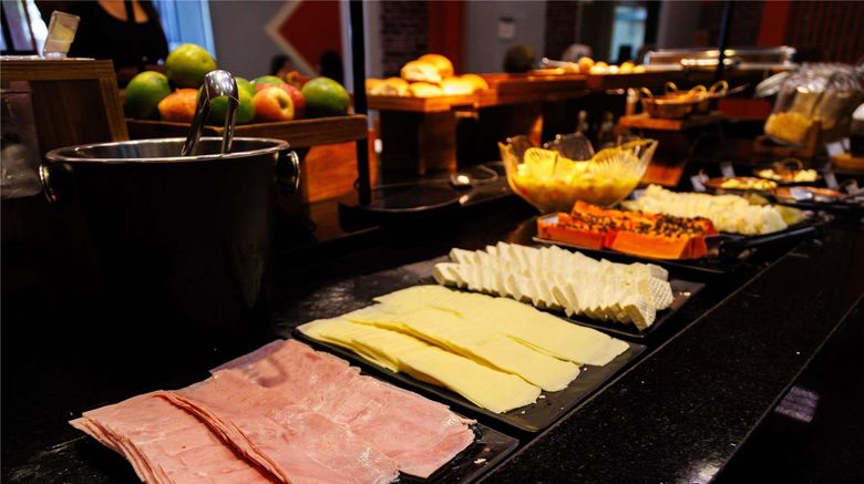 <b>Ibis Budget Belo Horizonte Restaurant</b>. Images powered by <a href="https://iceportal.shijigroup.com/" title="IcePortal" target="_blank">IcePortal</a>.