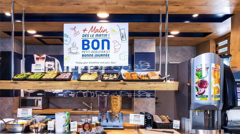 <b>Ibis Budget Metz Technopole Restaurant</b>. Images powered by <a href="https://iceportal.shijigroup.com/" title="IcePortal" target="_blank">IcePortal</a>.