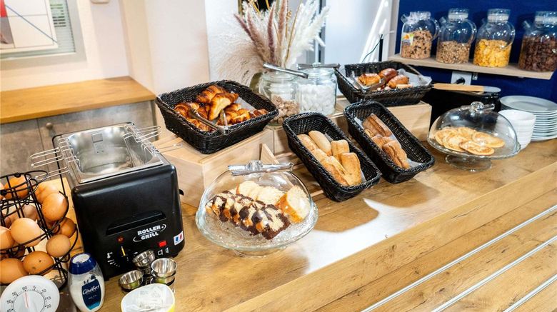 <b>Ibis Budget Aix en Provence Les Milles Restaurant</b>. Images powered by <a href="https://iceportal.shijigroup.com/" title="IcePortal" target="_blank">IcePortal</a>.