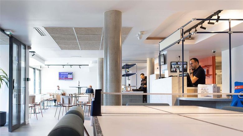 <b>Ibis Budget Toulouse Aeroport Restaurant</b>. Images powered by <a href="https://iceportal.shijigroup.com/" title="IcePortal" target="_blank">IcePortal</a>.