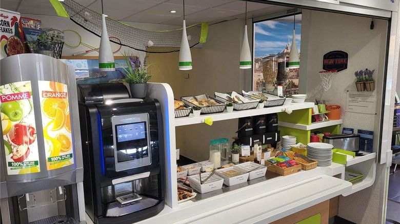 <b>Ibis Budget Marseille Valentine Restaurant</b>. Images powered by <a href="https://iceportal.shijigroup.com/" title="IcePortal" target="_blank">IcePortal</a>.