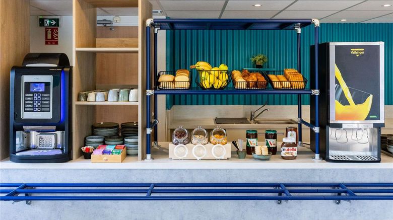 <b>Ibis Budget Carcassonne Aeroport Restaurant</b>. Images powered by <a href="https://iceportal.shijigroup.com/" title="IcePortal" target="_blank">IcePortal</a>.