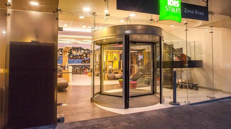<b>Ibis Styles Mexico Reforma Exterior</b>. Images powered by <a href="https://iceportal.shijigroup.com/" title="IcePortal" target="_blank">IcePortal</a>.