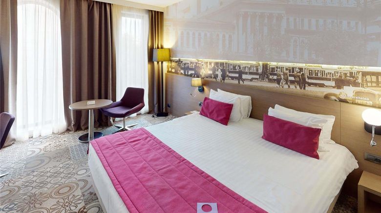 <b>Mercure Bucharest City Center Room</b>. Images powered by <a href="https://iceportal.shijigroup.com/" title="IcePortal" target="_blank">IcePortal</a>.