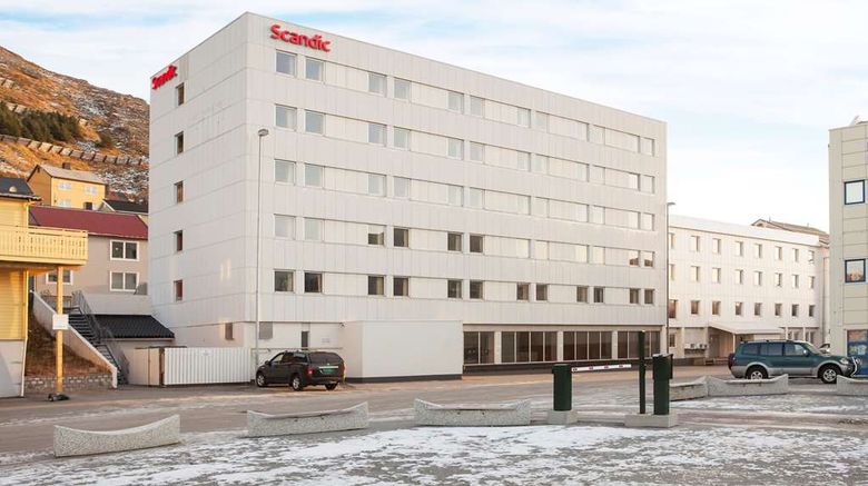 <b>Scandic Hotel Honningsvag Exterior</b>. Images powered by <a href="https://iceportal.shijigroup.com/" title="IcePortal" target="_blank">IcePortal</a>.