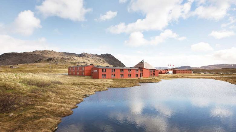 Scandic Hotel Nordkapp Exterior. Images powered by <a href="https://iceportal.shijigroup.com" target="_blank" rel="noopener">Ice Portal</a>.