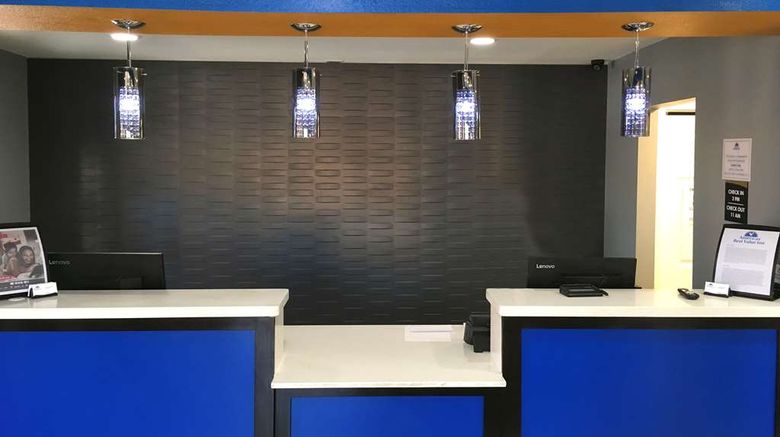 <b>Americas Best Value Inn, Denham Springs Lobby</b>. Images powered by <a href="https://iceportal.shijigroup.com/" title="IcePortal" target="_blank">IcePortal</a>.