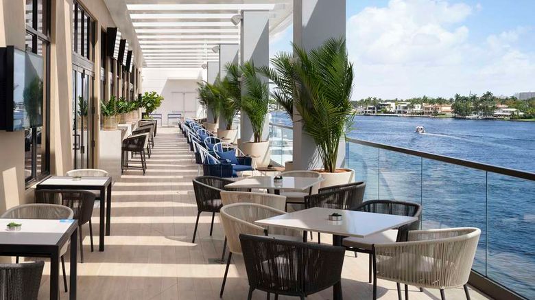 <b>Hilton Fort Lauderdale Marina Restaurant</b>. Images powered by <a href="https://iceportal.shijigroup.com/" title="IcePortal" target="_blank">IcePortal</a>.