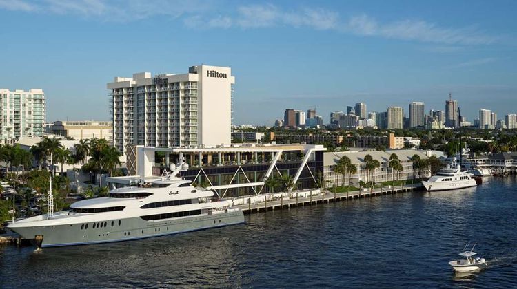 Hilton Fort Lauderdale Marina Exterior
