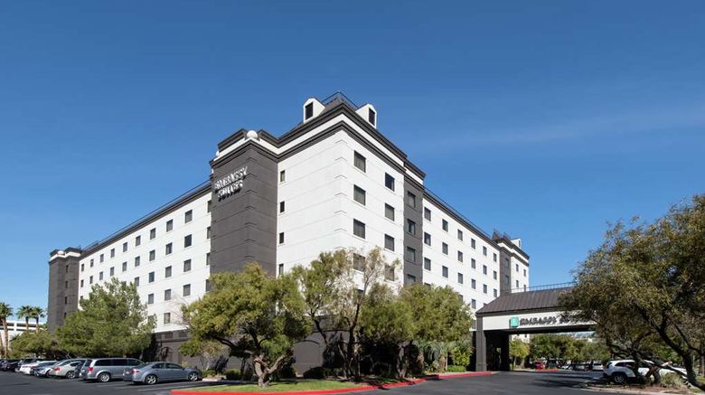 <b>Embassy Suites by Hilton Las Vegas Exterior</b>. Images powered by <a href="https://iceportal.shijigroup.com/" title="IcePortal" target="_blank">IcePortal</a>.