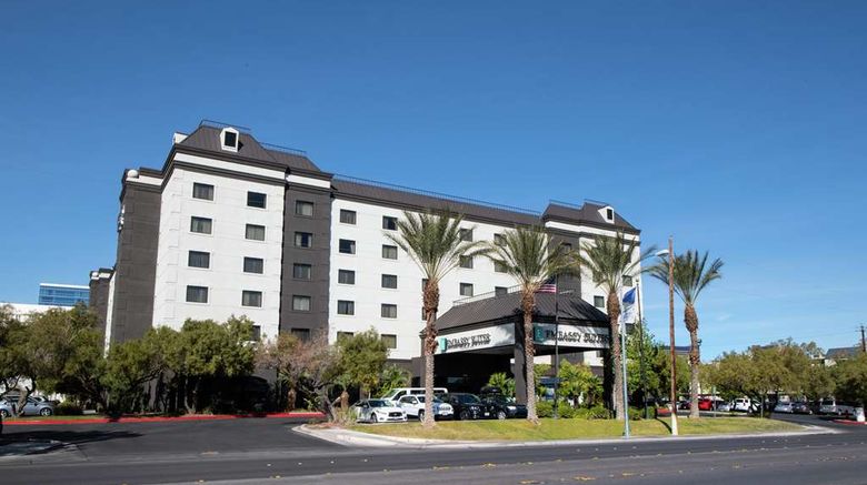 <b>Embassy Suites by Hilton Las Vegas Exterior</b>. Images powered by <a href="https://iceportal.shijigroup.com/" title="IcePortal" target="_blank">IcePortal</a>.