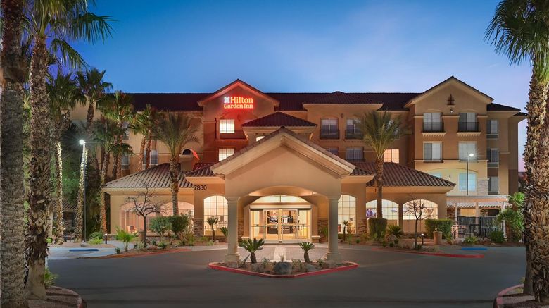 <b>Hilton Garden Inn Las Vegas Strip South Exterior</b>. Images powered by <a href="https://iceportal.shijigroup.com/" title="IcePortal" target="_blank">IcePortal</a>.