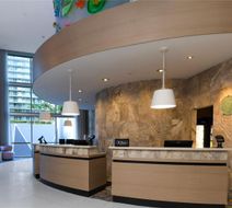 Hampton Inn & Suites Miami Brickell Lobby