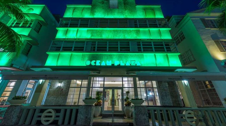 <b>Hilton Grand Vacations McAlpin-Ocean Exterior</b>. Images powered by <a href="https://iceportal.shijigroup.com/" title="IcePortal" target="_blank">IcePortal</a>.