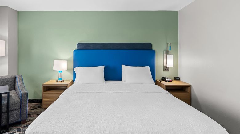 <b>Hampton Inn & Suites Pauls Valley Room</b>. Images powered by <a href="https://iceportal.shijigroup.com/" title="IcePortal" target="_blank">IcePortal</a>.