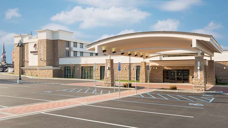 <b>Doubletree by Hilton Schenectady Exterior</b>. Images powered by <a href="https://iceportal.shijigroup.com/" title="IcePortal" target="_blank">IcePortal</a>.