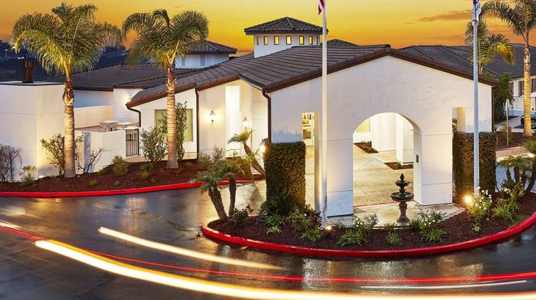 <b>Hilton Garden Inn Pismo Beach Exterior</b>. Images powered by <a href="https://iceportal.shijigroup.com/" title="IcePortal" target="_blank">IcePortal</a>.