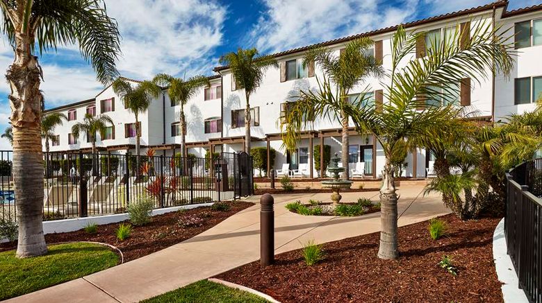 <b>Hilton Garden Inn Pismo Beach Exterior</b>. Images powered by <a href="https://iceportal.shijigroup.com/" title="IcePortal" target="_blank">IcePortal</a>.