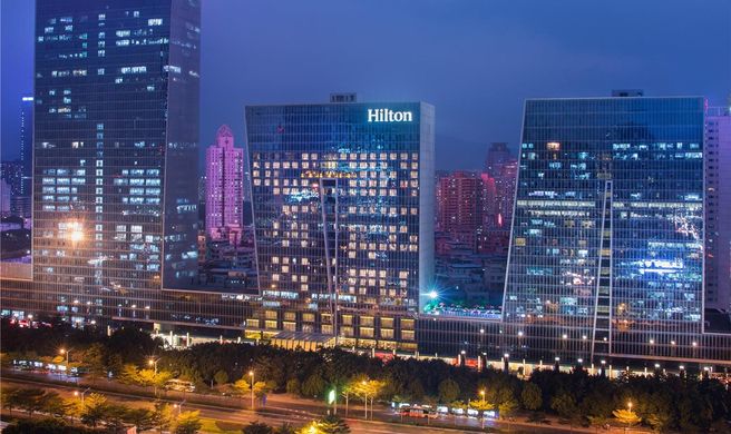 Hilton Shenzhen Futian Exterior