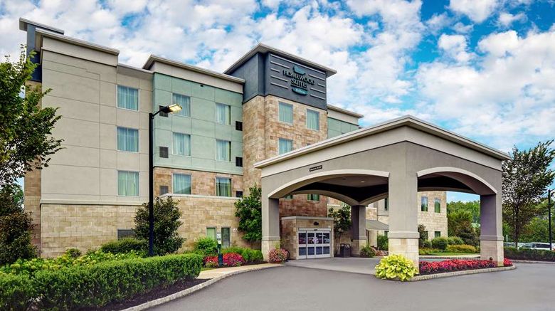 Homewood Suites by Hilton Hamilton Exterior. Images powered by <a href="https://iceportal.shijigroup.com" target="_blank" rel="noopener">Ice Portal</a>.