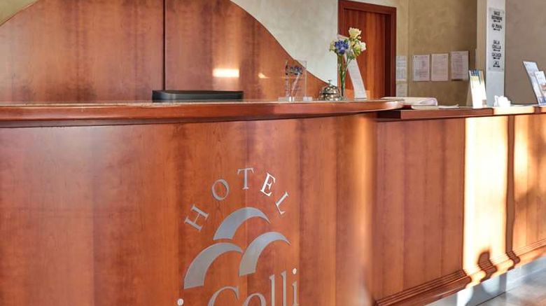 <b>Best Western Hotel I Colli Lobby</b>. Images powered by <a href="https://iceportal.shijigroup.com/" title="IcePortal" target="_blank">IcePortal</a>.