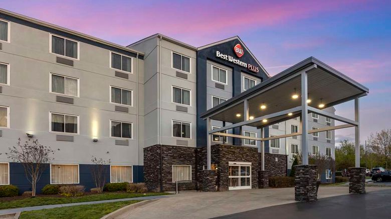 <b>Best Western Plus Nashville Airport Exterior</b>. Images powered by <a href="https://iceportal.shijigroup.com/" title="IcePortal" target="_blank">IcePortal</a>.