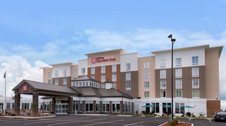 Hilton Garden Inn Bristol Exterior. Images powered by <a href="https://iceportal.shijigroup.com" target="_blank" rel="noopener">Ice Portal</a>.