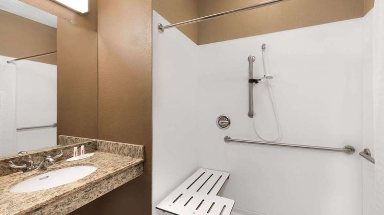 <b>Microtel Inn & Suites by Wyndham Midland Room</b>. Images powered by <a href="https://iceportal.shijigroup.com/" title="IcePortal" target="_blank">IcePortal</a>.