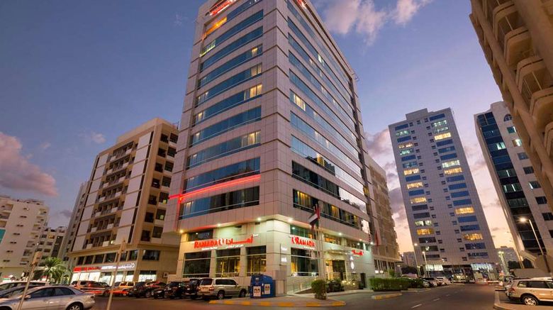 Ramada Abu Dhabi Downtown Hotel Exterior. Images powered by <a href="https://iceportal.shijigroup.com" target="_blank" rel="noopener">Ice Portal</a>.