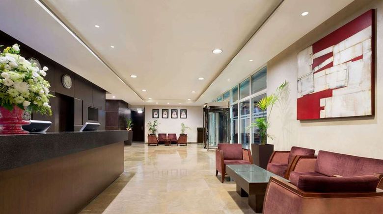 <b>Ramada Abu Dhabi Downtown Hotel Lobby</b>. Images powered by <a href="https://iceportal.shijigroup.com/" title="IcePortal" target="_blank">IcePortal</a>.