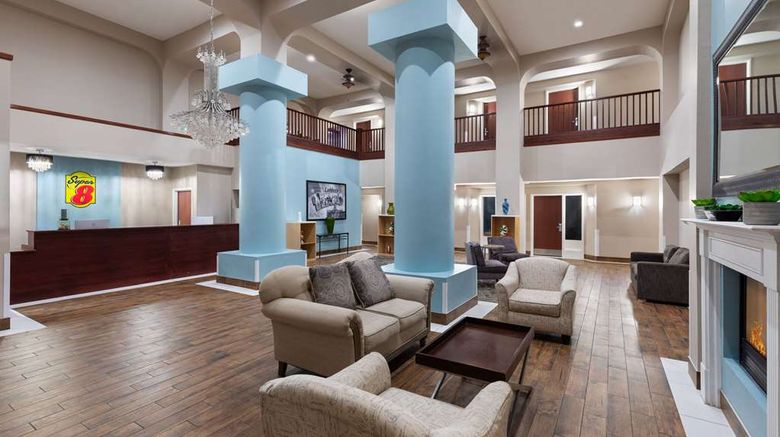 <b>Super 8 by Wyndham Lubbock West Lobby</b>. Images powered by <a href="https://iceportal.shijigroup.com/" title="IcePortal" target="_blank">IcePortal</a>.