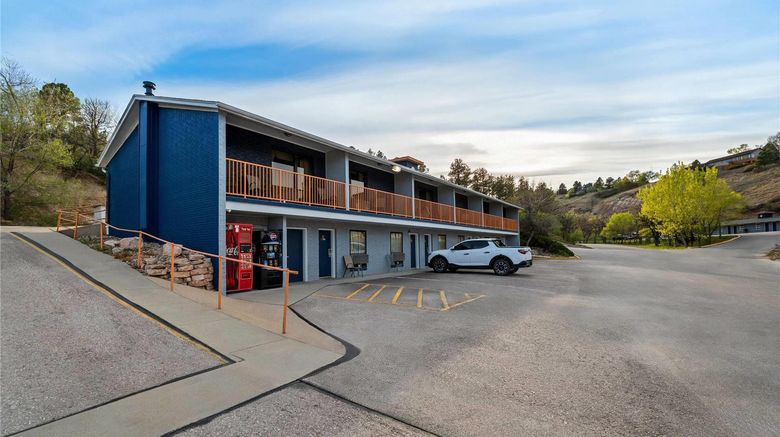 <b>Travelodge By Wyndham Rapid City Exterior</b>. Images powered by <a href="https://iceportal.shijigroup.com/" title="IcePortal" target="_blank">IcePortal</a>.