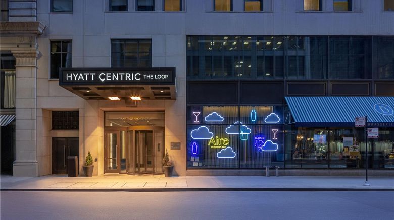<b>Hyatt Centric The Loop Chicago Exterior</b>. Images powered by <a href="https://iceportal.shijigroup.com/" title="IcePortal" target="_blank">IcePortal</a>.