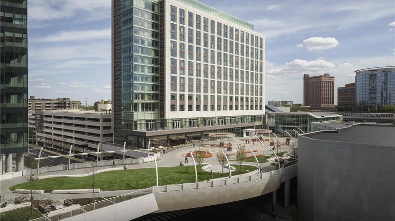 <b>Hyatt Regency Tysons Corner Center Exterior</b>. Images powered by <a href="https://iceportal.shijigroup.com/" title="IcePortal" target="_blank">IcePortal</a>.