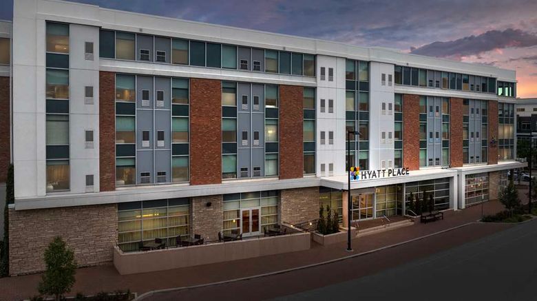 <b>Hyatt Place Boulder-Pearl Street Exterior</b>. Images powered by <a href="https://iceportal.shijigroup.com/" title="IcePortal" target="_blank">IcePortal</a>.