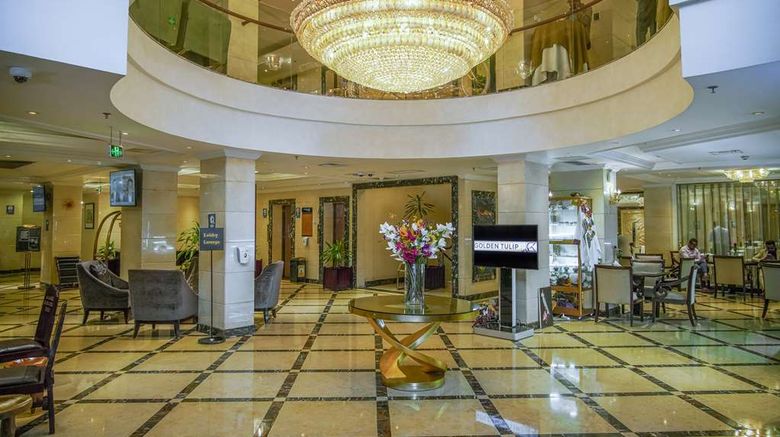 <b>Golden Tulip Addis Ababa Lobby</b>. Images powered by <a href="https://iceportal.shijigroup.com/" title="IcePortal" target="_blank">IcePortal</a>.