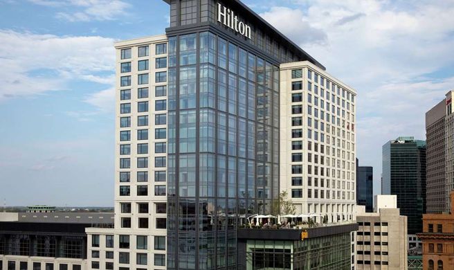 Hilton Norfolk The Main Exterior