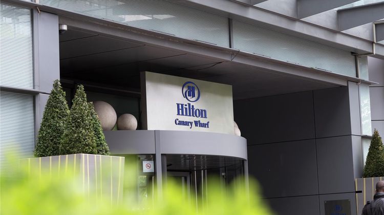 Hilton London Canary Wharf Exterior