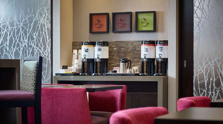 <b>Hampton Inn by Hilton Timmins Restaurant</b>. Images powered by <a href="https://iceportal.shijigroup.com/" title="IcePortal" target="_blank">IcePortal</a>.