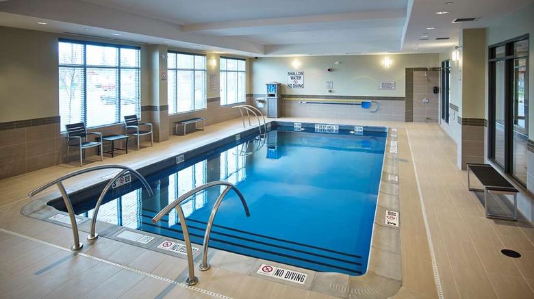 <b>Hampton Inn by Hilton Timmins Pool</b>. Images powered by <a href="https://iceportal.shijigroup.com/" title="IcePortal" target="_blank">IcePortal</a>.