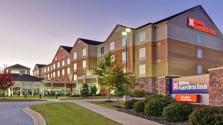 Hilton Garden Inn Fayetteville Exterior. Images powered by <a href="https://iceportal.shijigroup.com" target="_blank" rel="noopener">Ice Portal</a>.