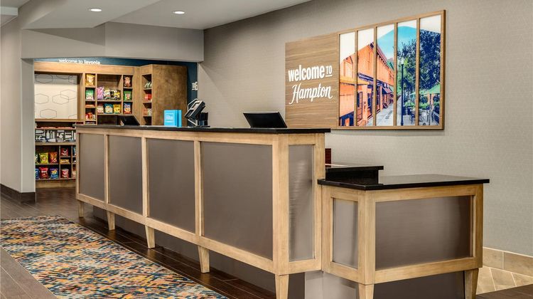 Hampton Inn & Suites Lavonia Lobby