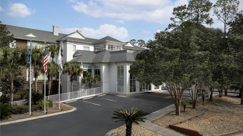 Hilton Garden Inn Hilton Head Exterior. Images powered by <a href="https://iceportal.shijigroup.com" target="_blank" rel="noopener">Ice Portal</a>.