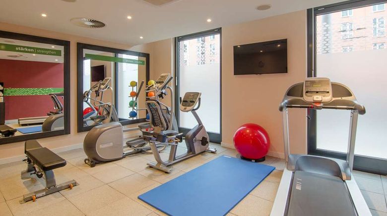 <b>Hampton by Hilton Nuremberg City Centre Health</b>. Images powered by <a href="https://iceportal.shijigroup.com/" title="IcePortal" target="_blank">IcePortal</a>.