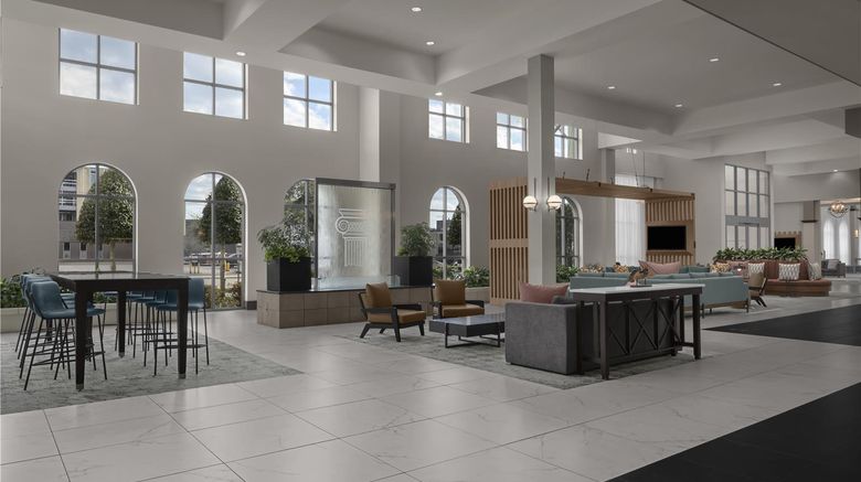<b>Embassy Suites Tuscaloosa Downtown Lobby</b>. Images powered by <a href="https://iceportal.shijigroup.com/" title="IcePortal" target="_blank">IcePortal</a>.