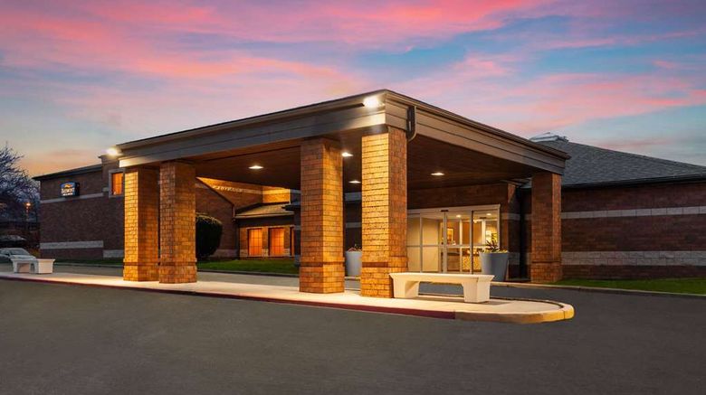 Baymont Inn  and  Suites Copley Akron Exterior. Images powered by <a href="https://iceportal.shijigroup.com" target="_blank" rel="noopener">Ice Portal</a>.