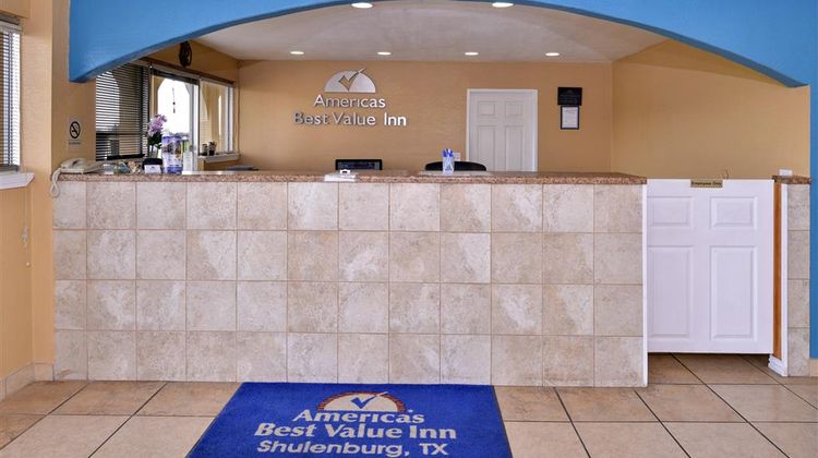 Americas Best Value Inn Schulenburg Lobby