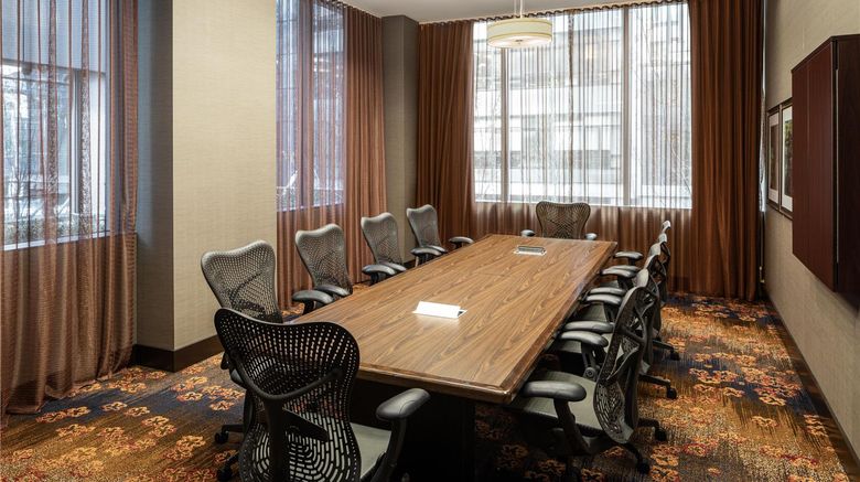 <b>Hilton Garden Inn Seattle Downtown Meeting</b>. Images powered by <a href="https://iceportal.shijigroup.com/" title="IcePortal" target="_blank">IcePortal</a>.
