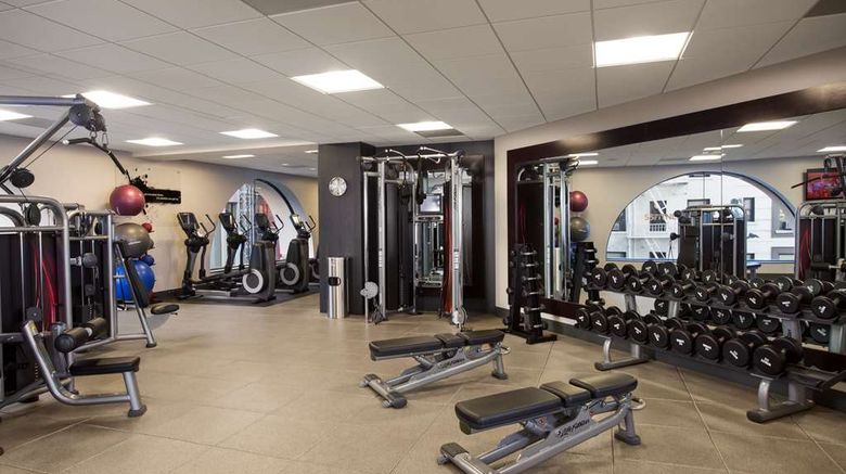 <b>Parc 55 San Francisco, a Hilton Hotel Health</b>. Images powered by <a href="https://iceportal.shijigroup.com/" title="IcePortal" target="_blank">IcePortal</a>.