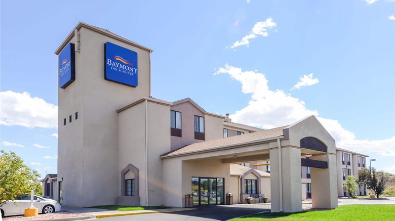 Baymont Inn  and  Suites Pueblo Exterior. Images powered by <a href="https://iceportal.shijigroup.com" target="_blank" rel="noopener">Ice Portal</a>.